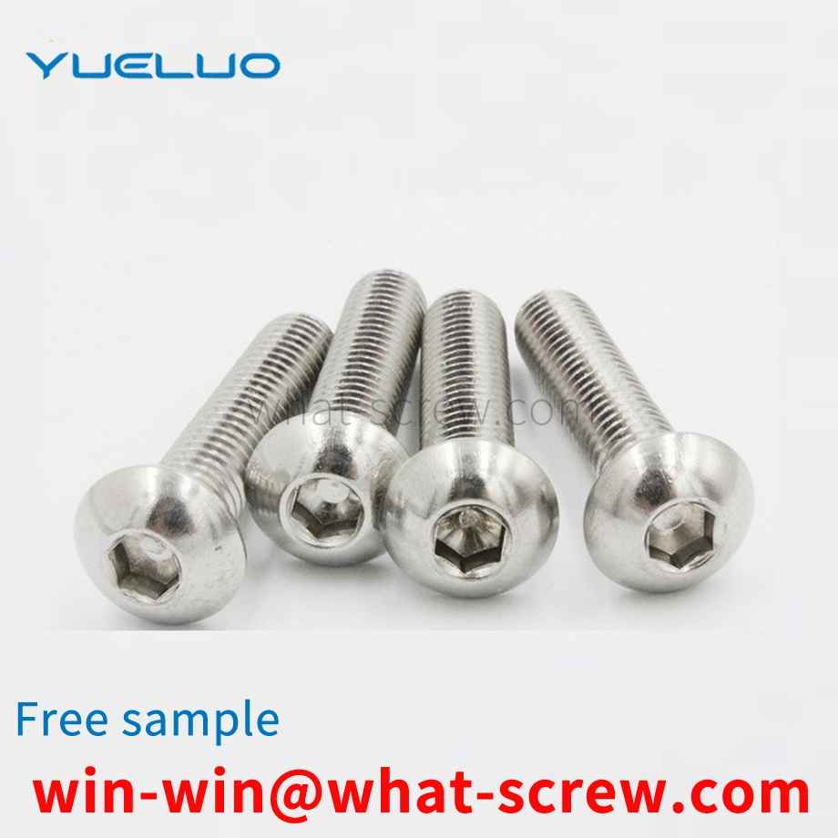 Customized stainless steel pan head bolts