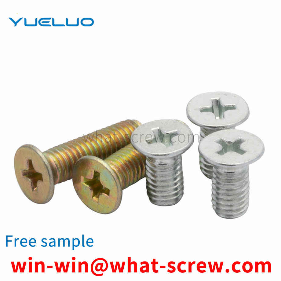 Countersunk head Phillips screw