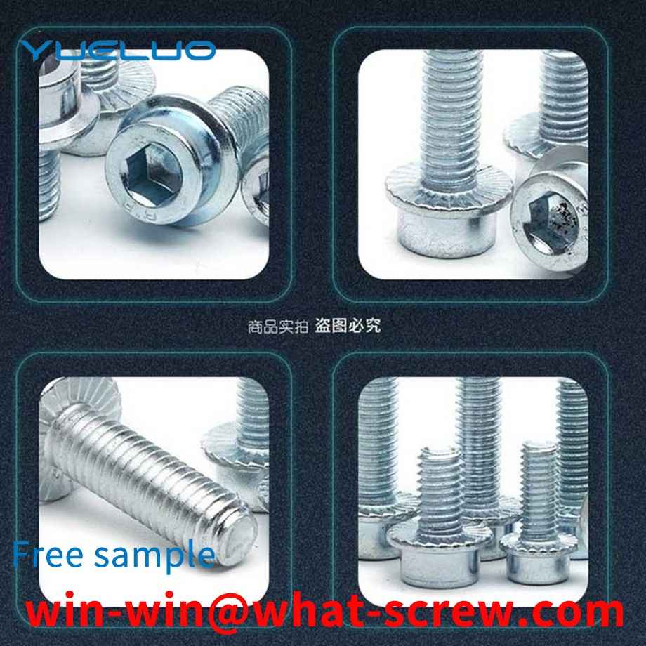 Hexagon socket flange screws