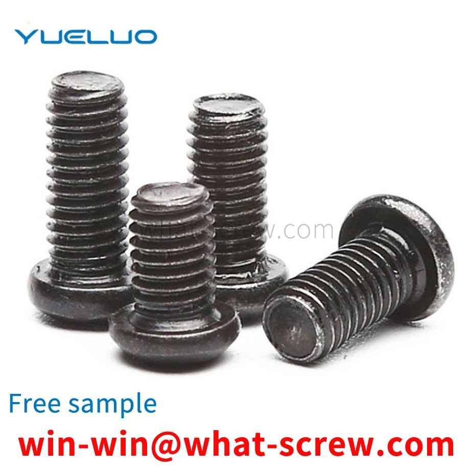 Black Zinc Plated Phillips Pan Head Screws