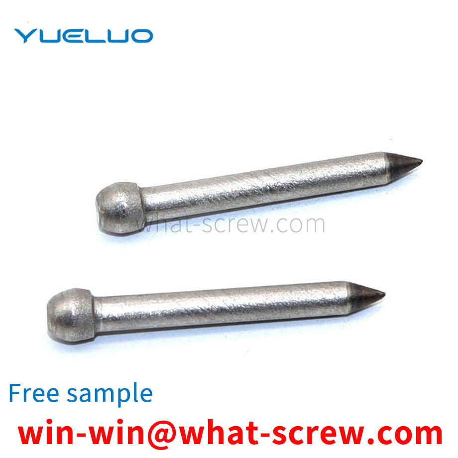 Non-standard ball head toothless screw