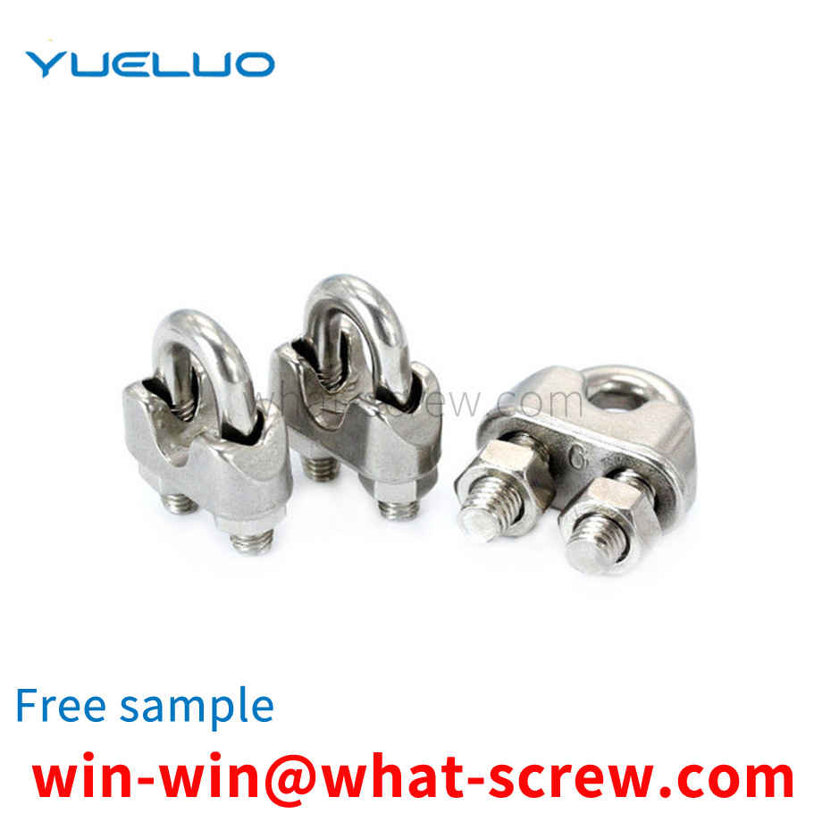 Processing U-shaped wire rope chuck