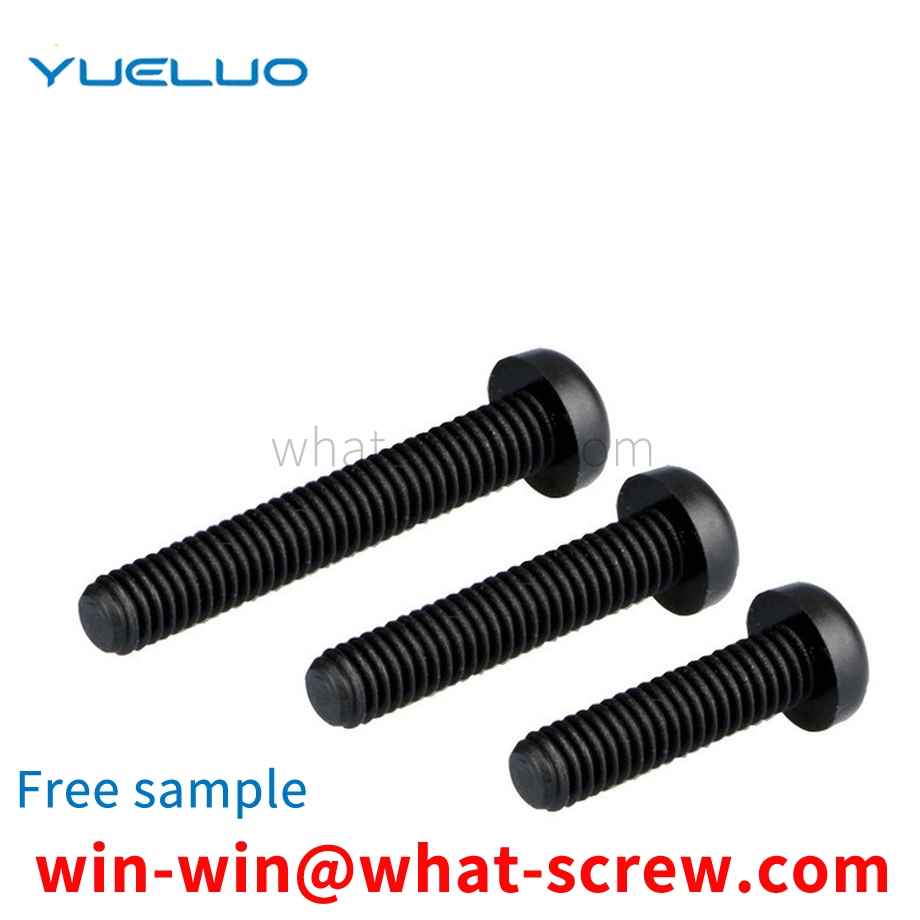 Production of nylon fastener screws