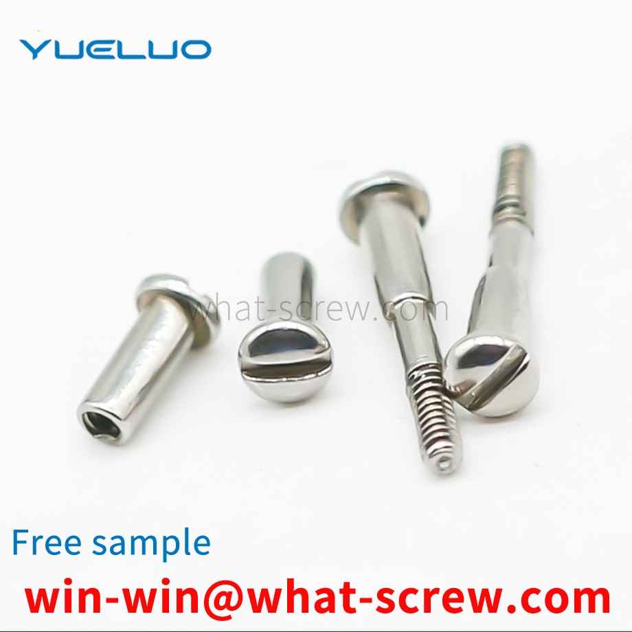 Slotted screw