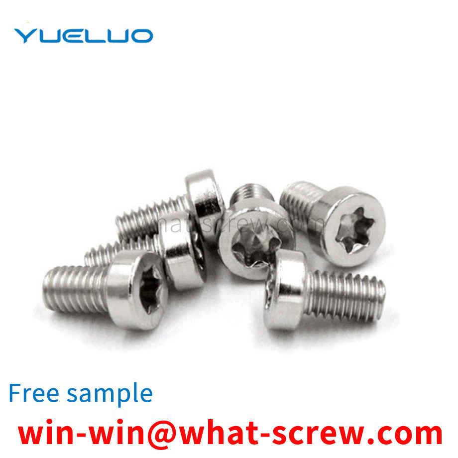 Customized thin head cylindrical head Torx screws