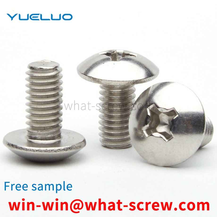 Large flat head screw