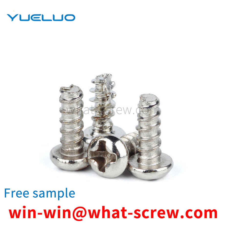 Pan head slotted screw