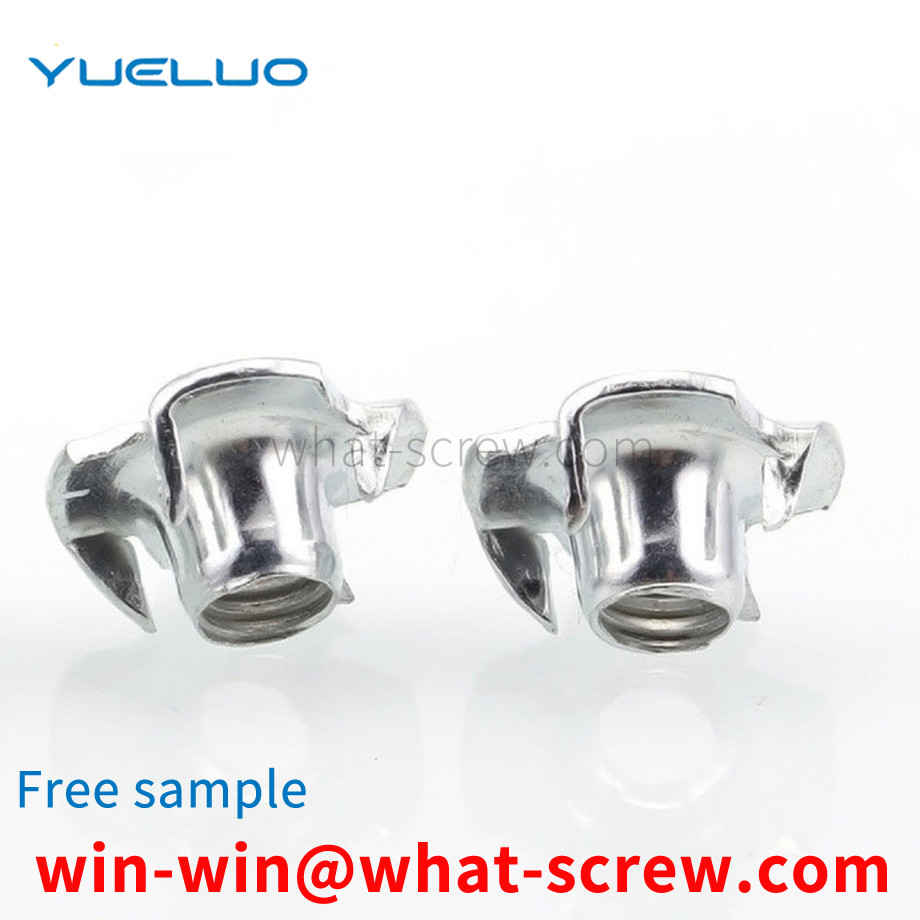 Customized galvanized four-jaw nuts