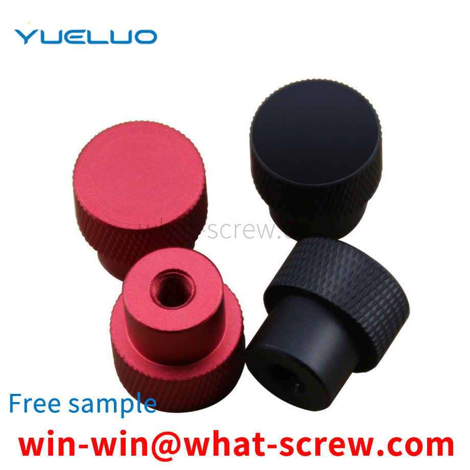 Production of aluminum alloy thumb nuts