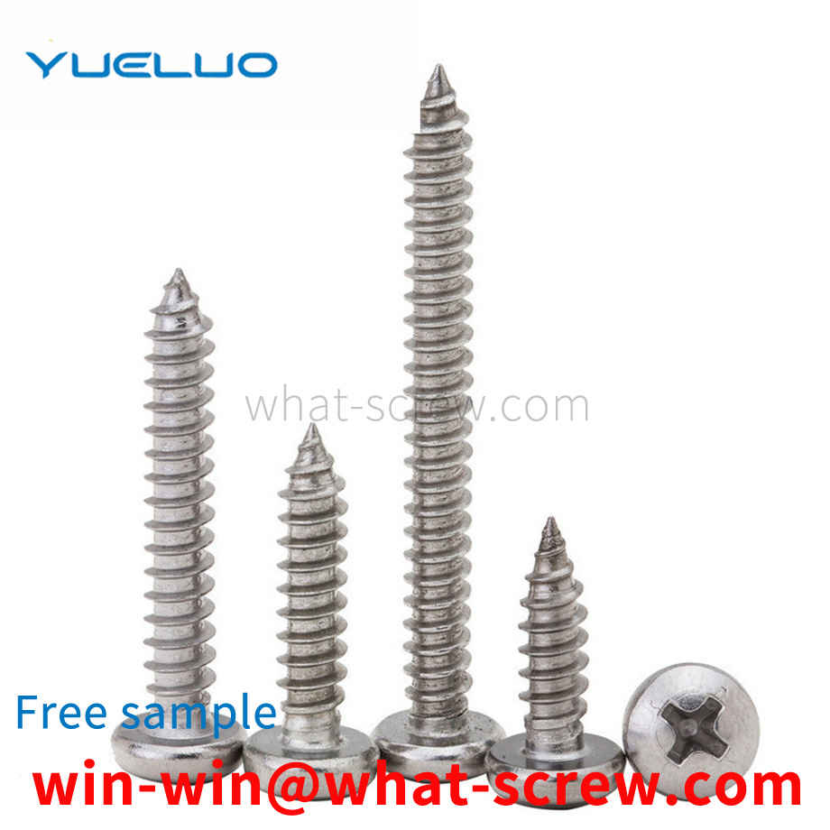 Pan head tapping screws