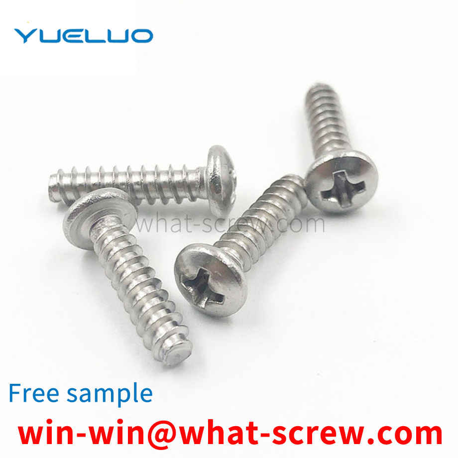 Pan head tapping screws