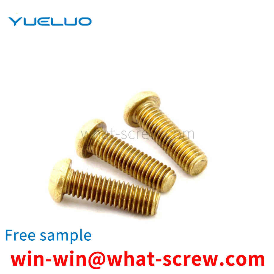 Dome head machine screw