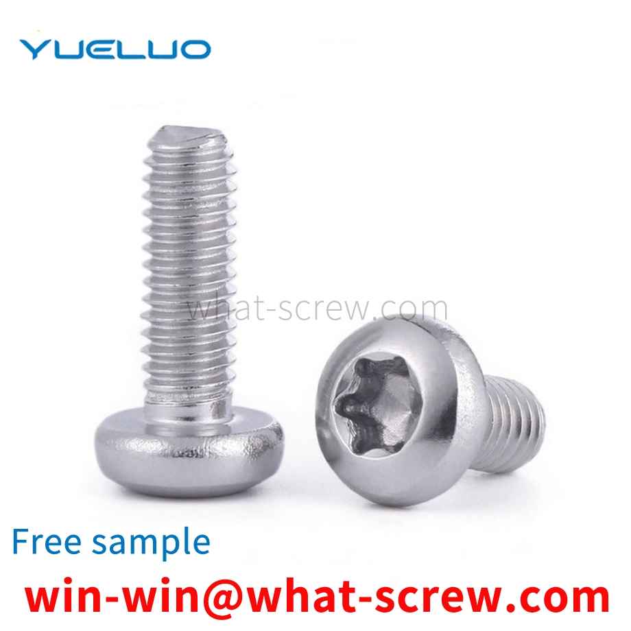 Pan head screws