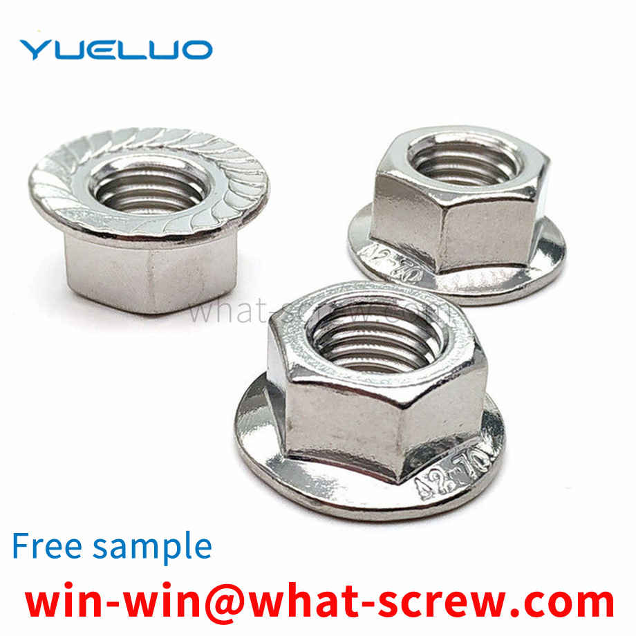 Supply flange nuts