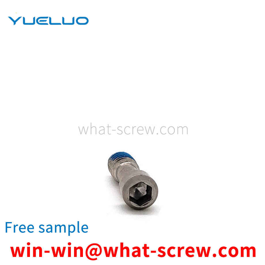 Customized small cup head Hamiltoncaptive screw