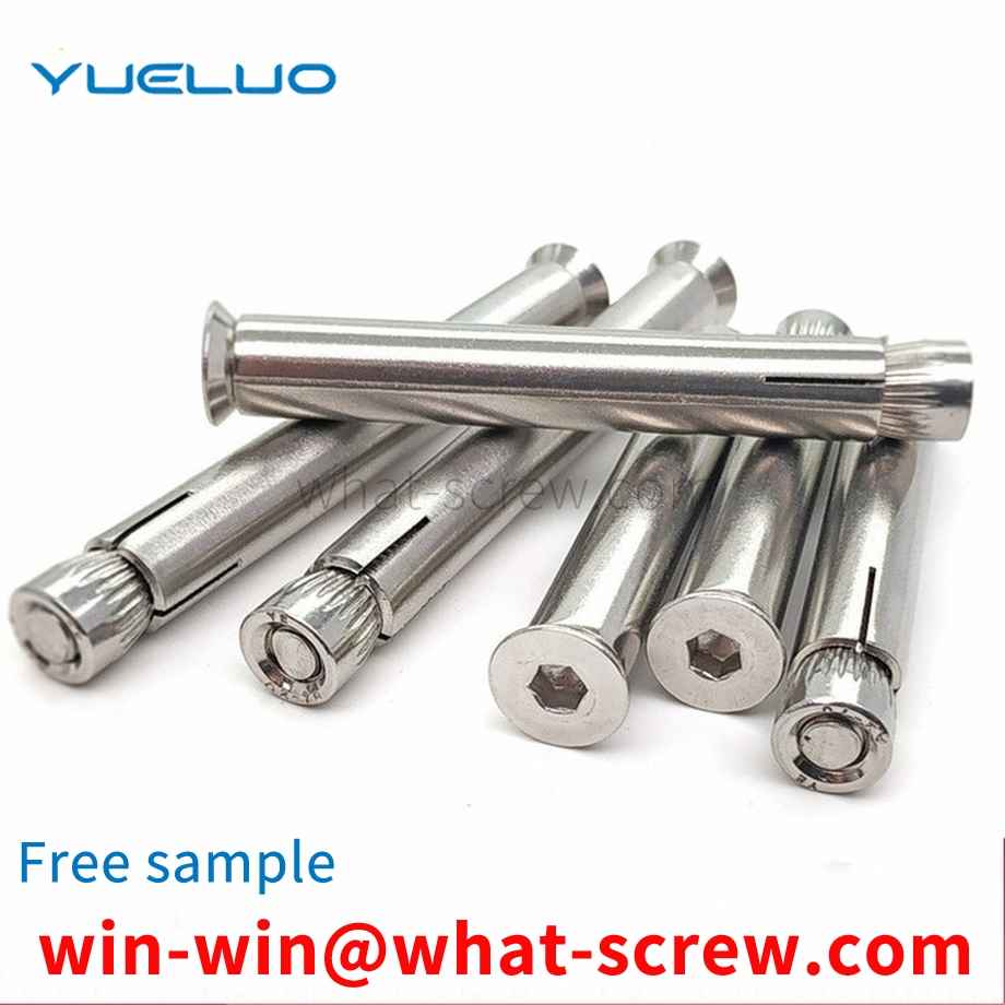 Custom built-in expansion screws