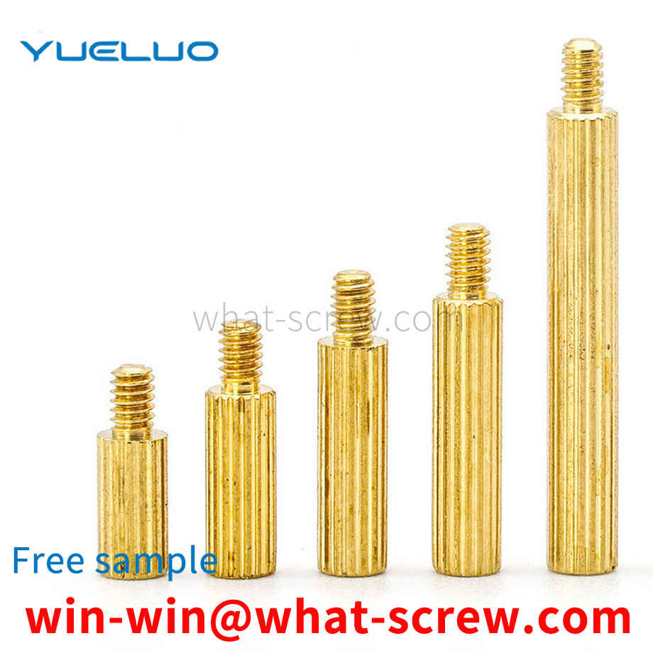 Supply knurled copper column