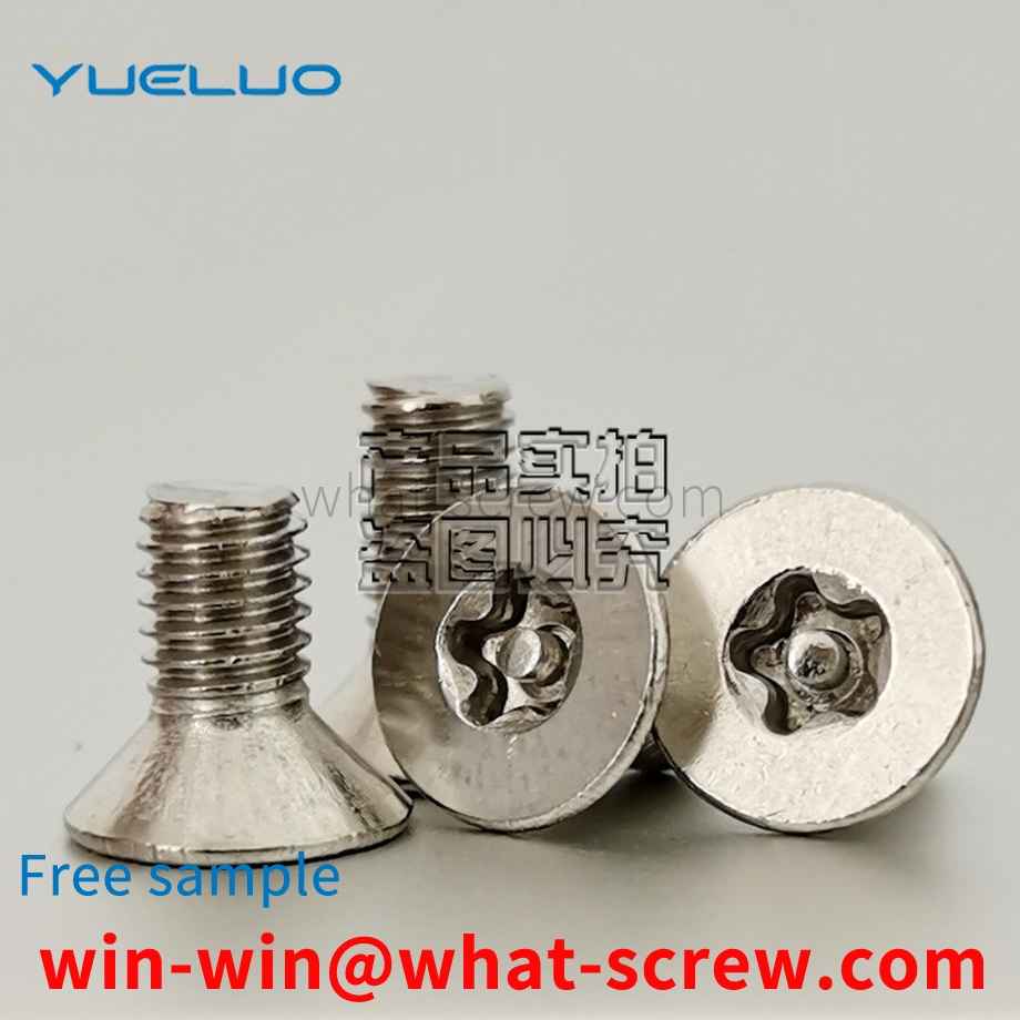 Processing anti-theft screws