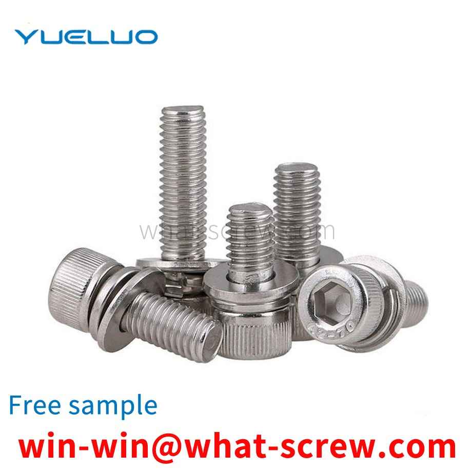 Inch tooth pure titanium screw