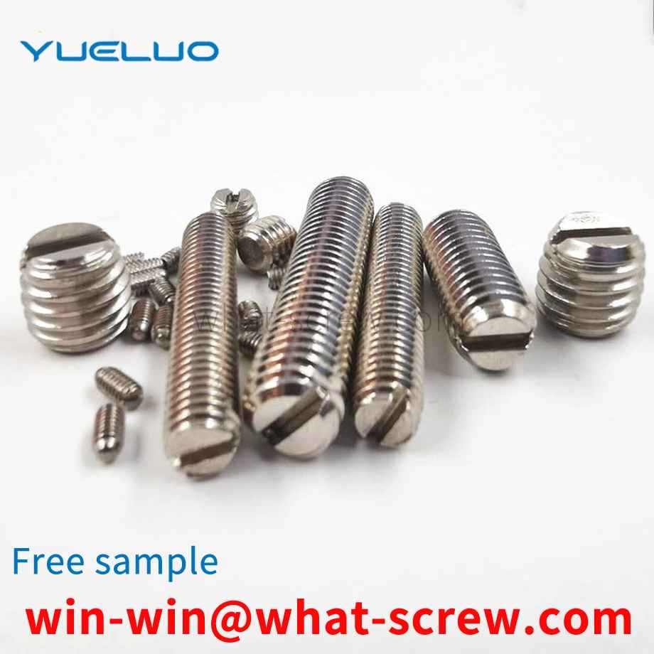 Customized stainless steel fasteners