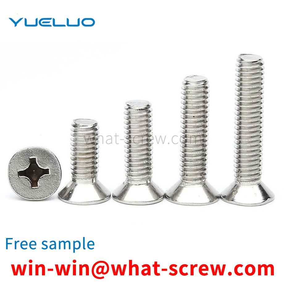 Countersunk head Phillips screw