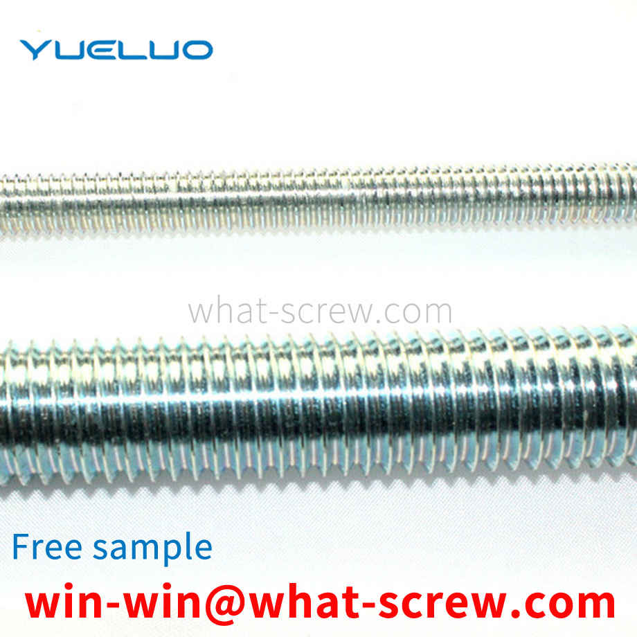 Galvanized threaded rod