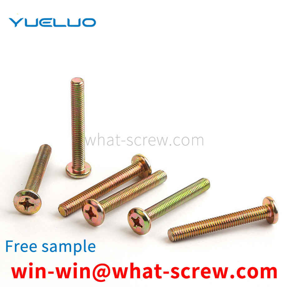 Chamfered Phillips Furniture Screws