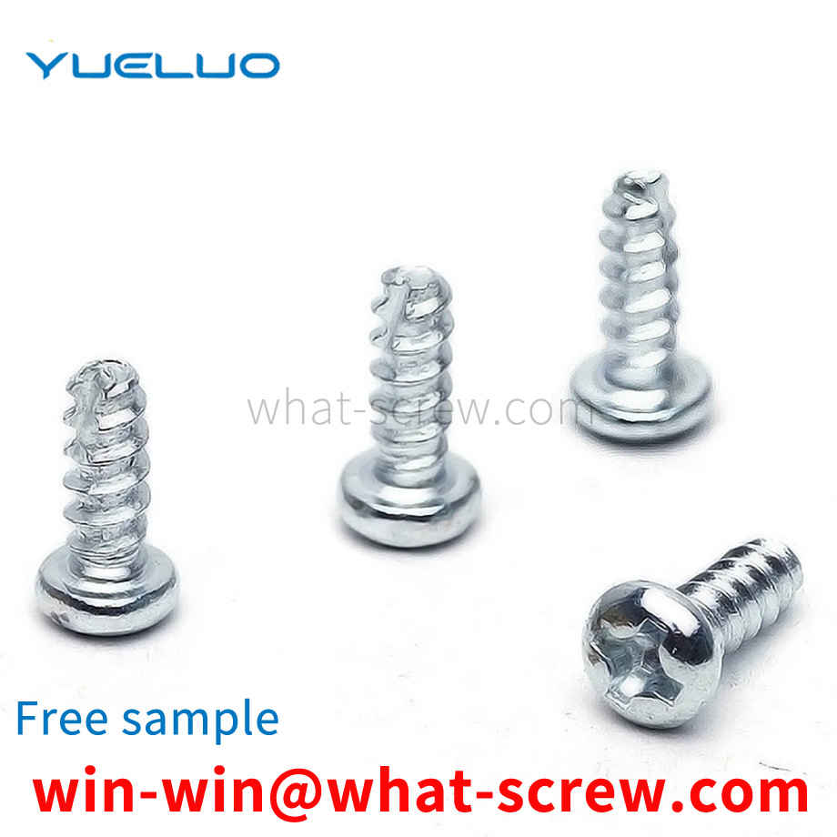 Half round cross self-tapping screws