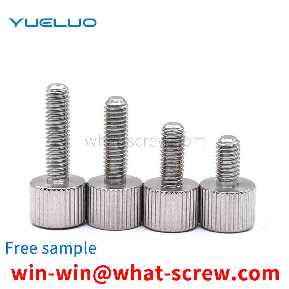 Customized Iron Nickel Plated Thumb Screws