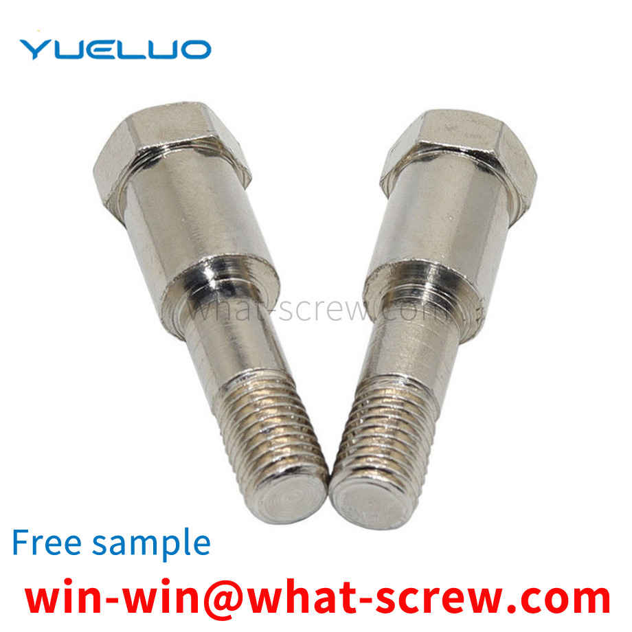 Outer Hexagon Step Eccentric Half Thread Bolts