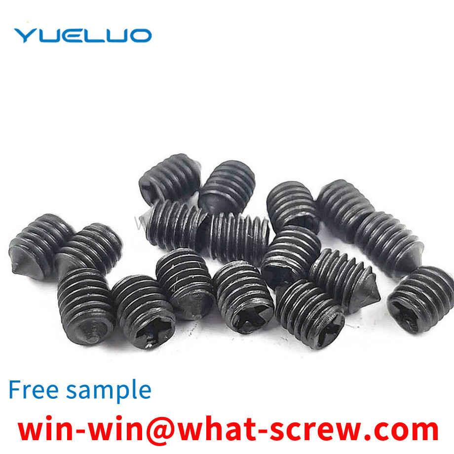 Production of national standard cross set screws