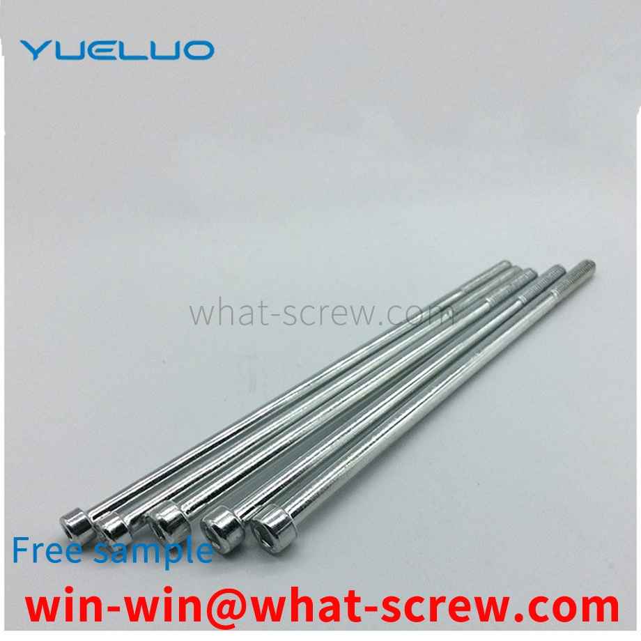 Custom lengthened socket head cap screws