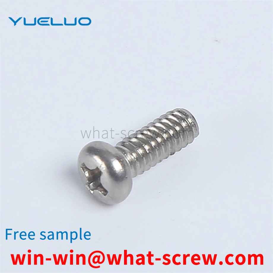 Black zinc semi-circular head plus hard triangular screw