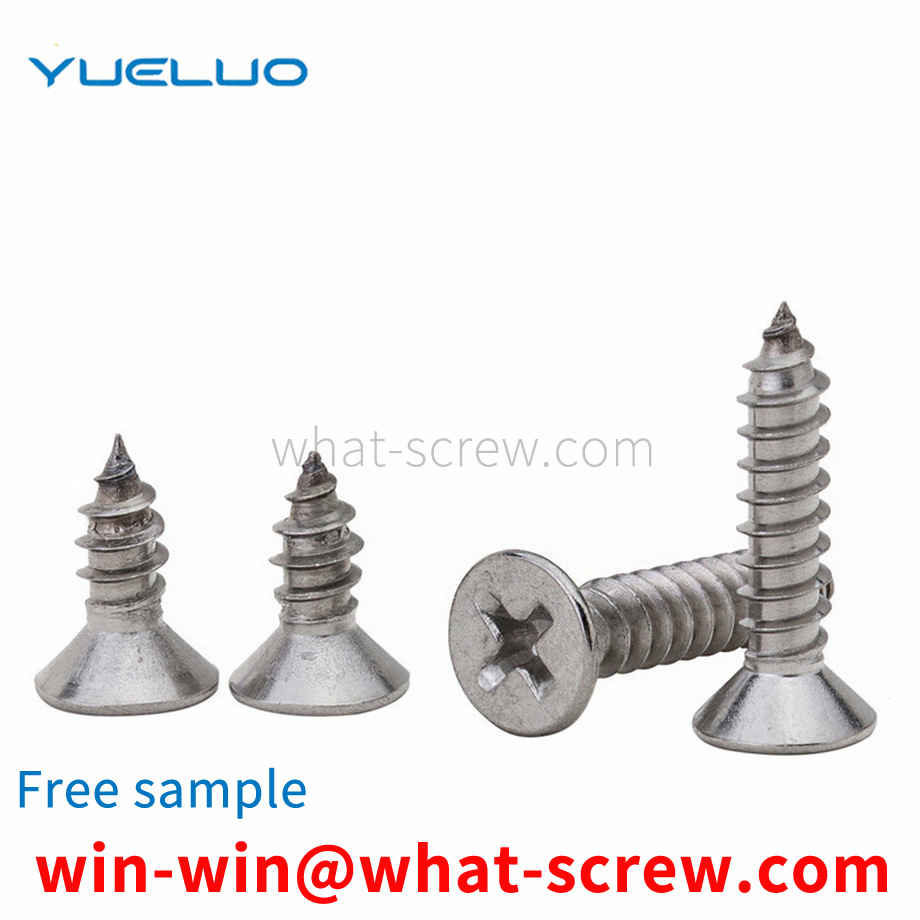 Customized 304 Countersunk Cross Self-Tapping