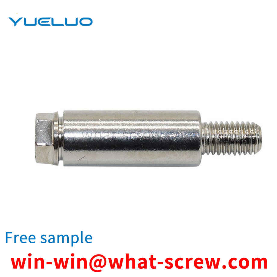 Small hexagon head cylindrical half thread