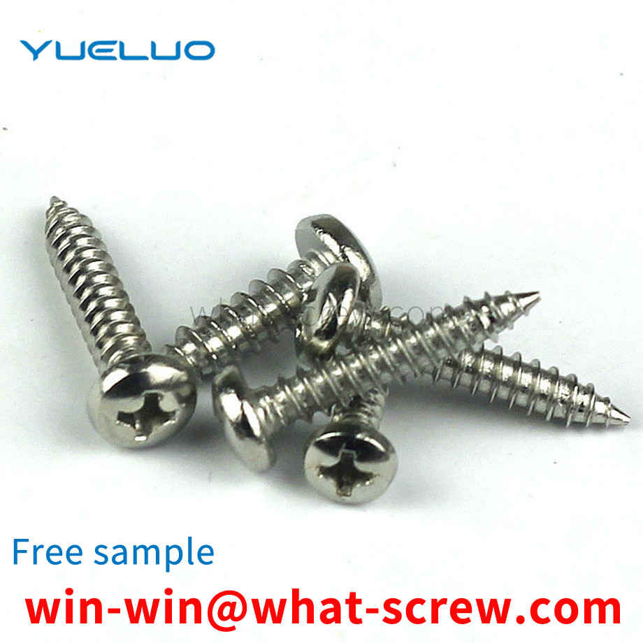 Pan head tapping screws