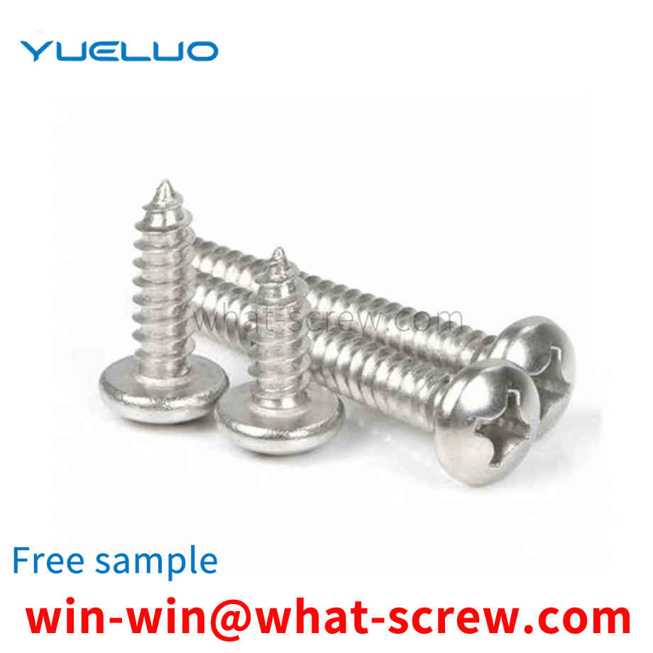 Pan head tapping screws