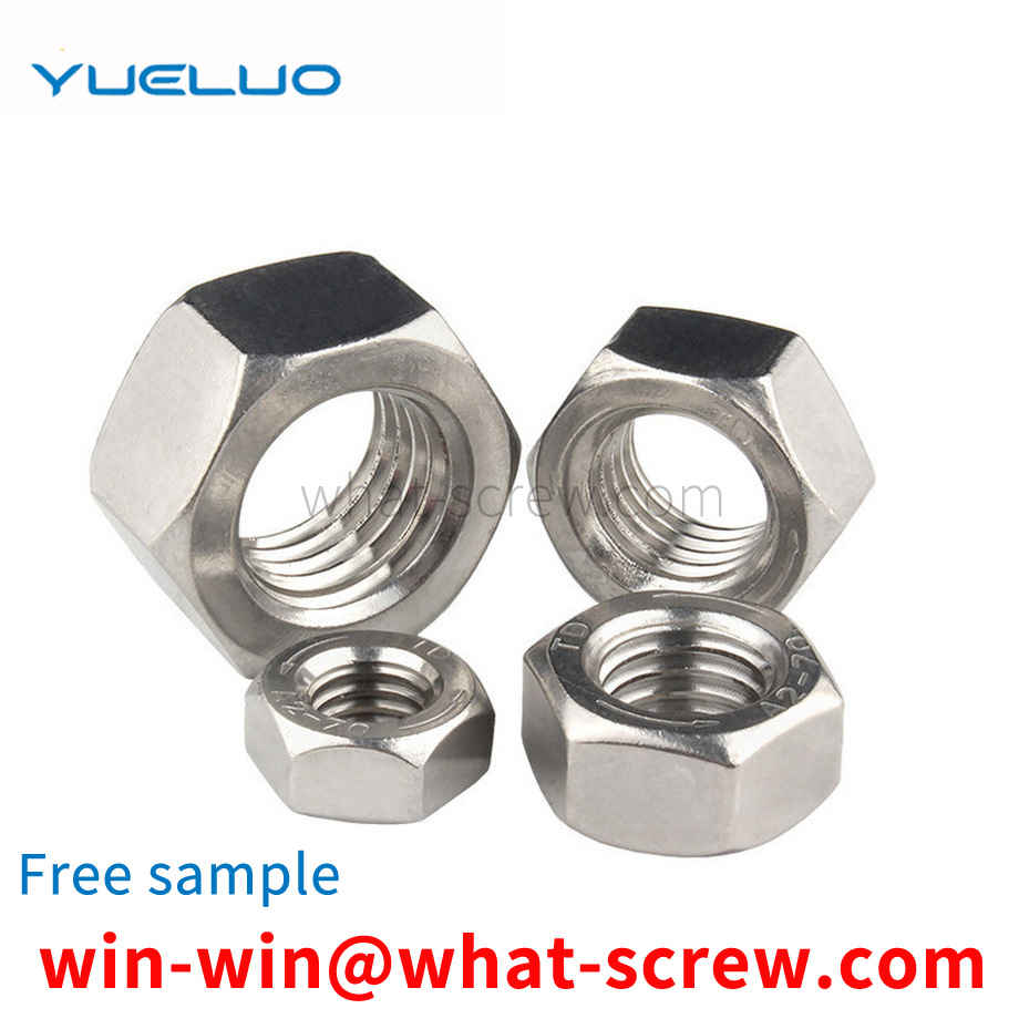 Anti-thread hex nut