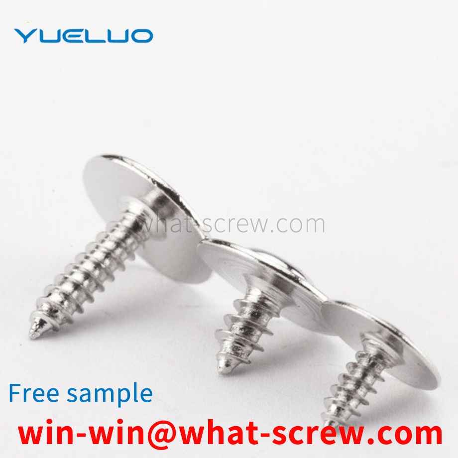 Pressure riveting screws