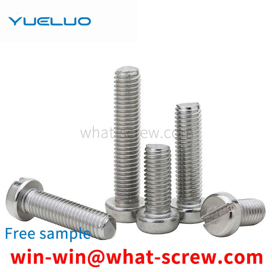 Slotted cylinder head screws