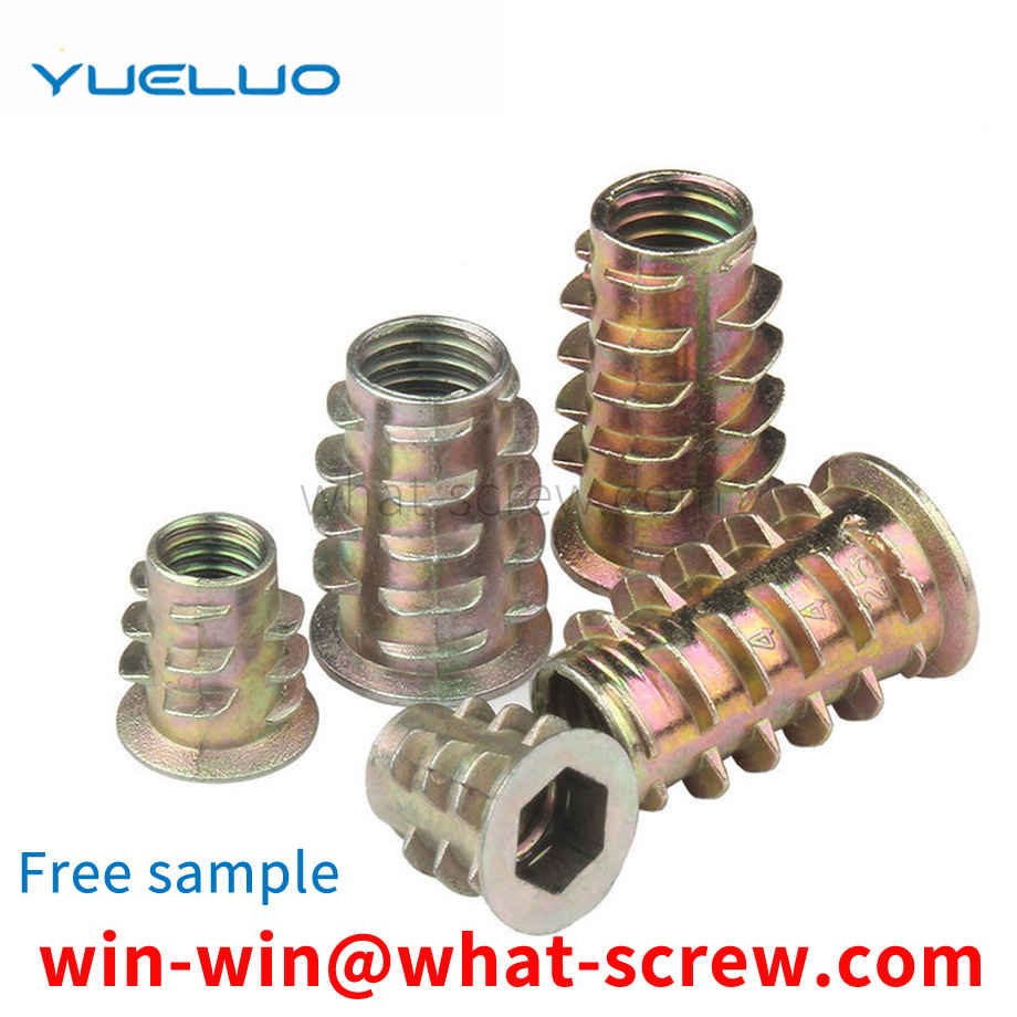 Countersunk head socket head furniture nut