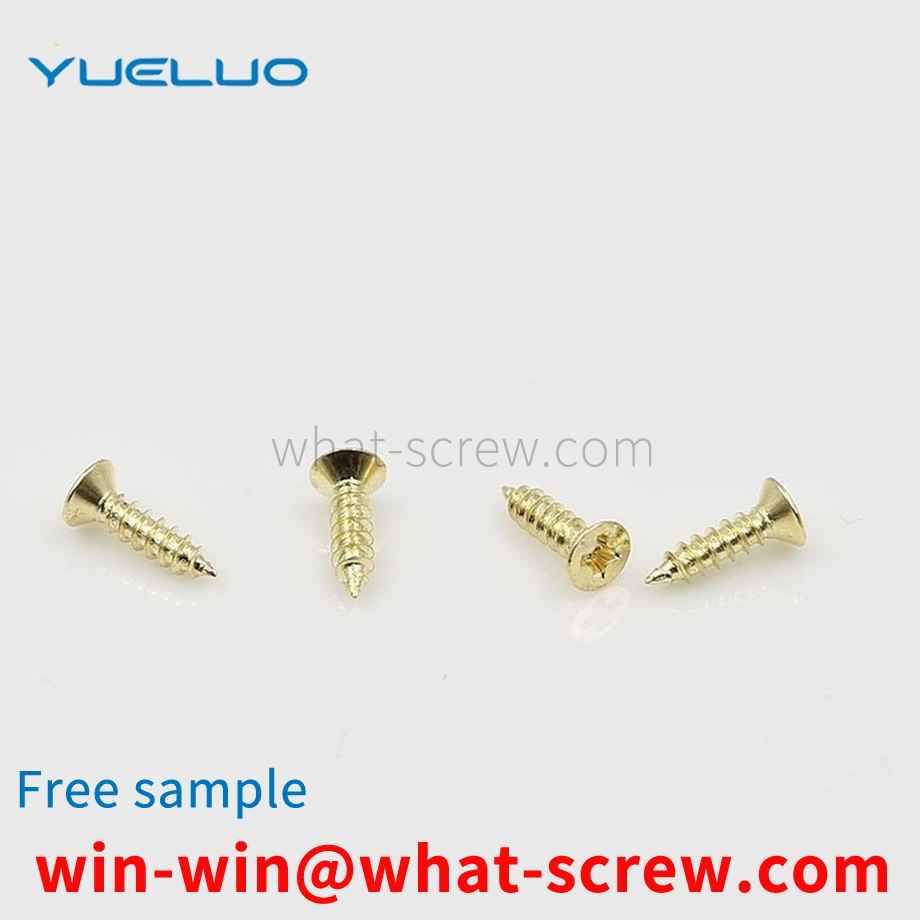 Countersunk head tapping screws