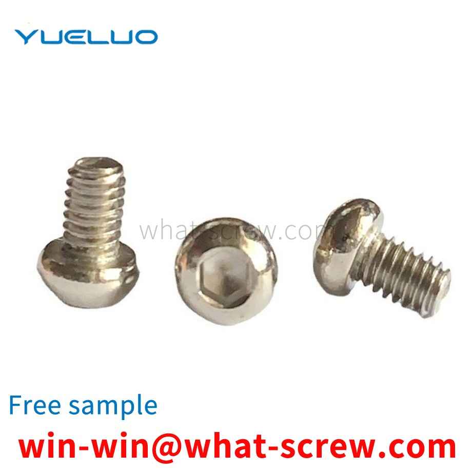 Round head hexagon socket machine screw