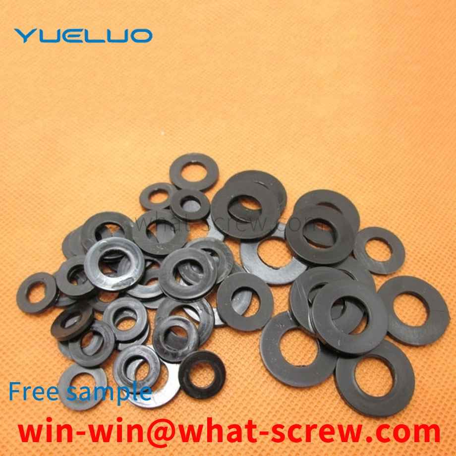 Customized black nylon gasket