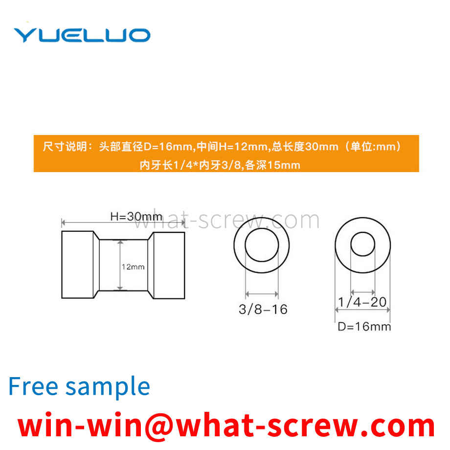 Production of inch connector camera mounts