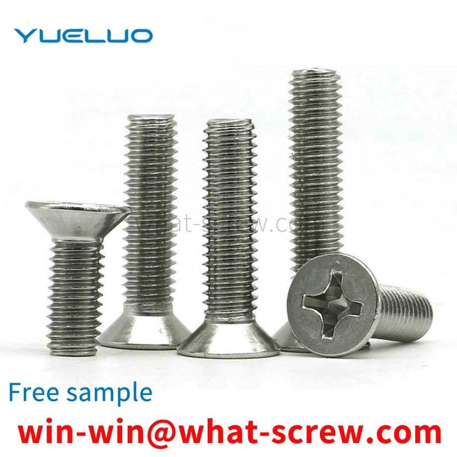 Countersunk head Phillips screw