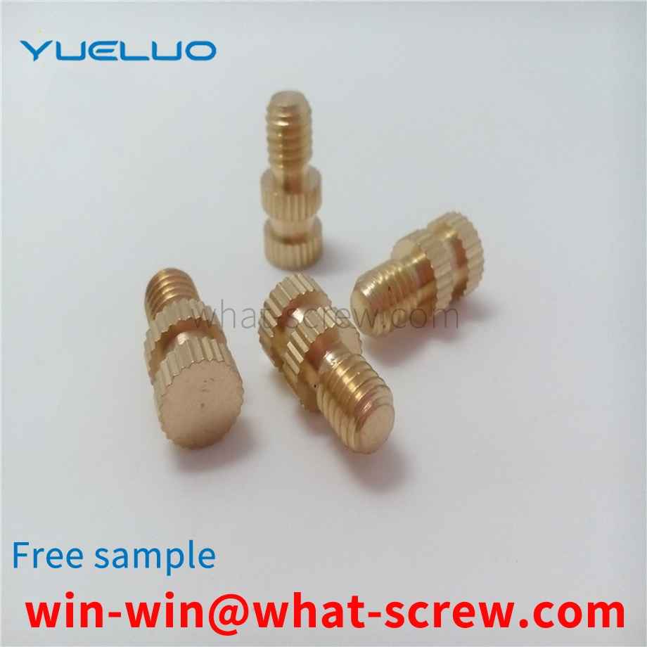 Straight Knurled Screws