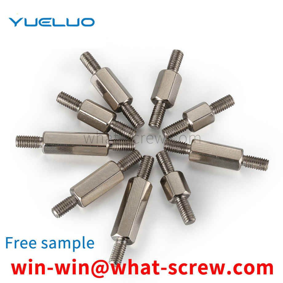 Double head hexagon screw