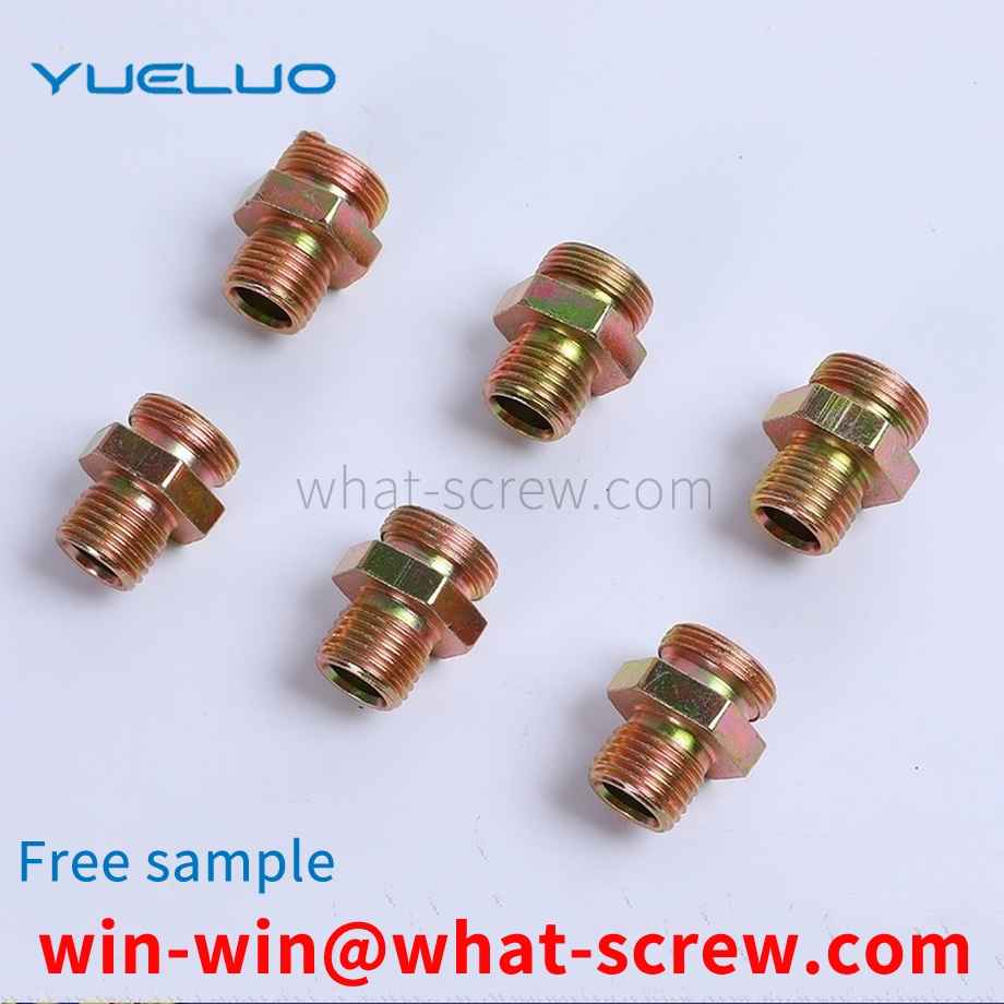 Customized star rubber head screws