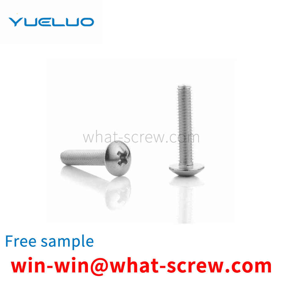 Supply large flat head machine screws